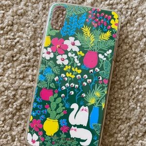 Kate Spade iPhone XS Max Case (flower design)
